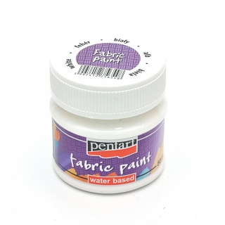 Farba na textil 50ml - Biela