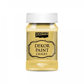 Dekor Paint chalky - kriedová farba 100ml -  Mandarínková.