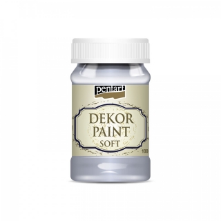 Dekor Paint soft - kriedová farba 100ml -  Holubia sivá