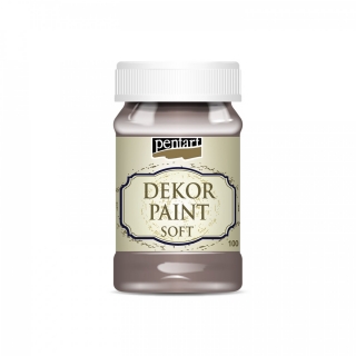 Dekor Paint soft - kriedová farba 100ml -  Mliečna čokoláda.