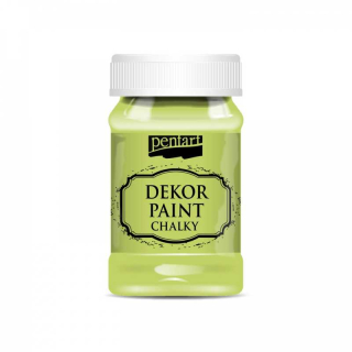 Dekor Paint soft - kriedová farba 100ml -  Pistácia.