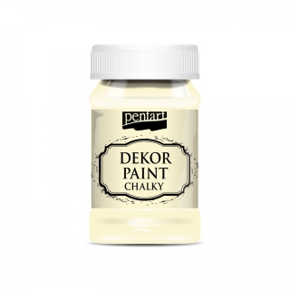 Dekor Paint chalky - kriedová farba 100ml -  Slonovina