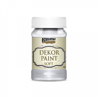 Dekor Paint soft - kriedová farba 100ml -  Prírodná biela