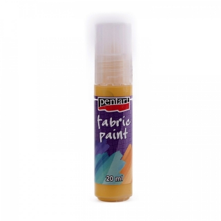 Farba na textil 20ml - Slnečná žltá.